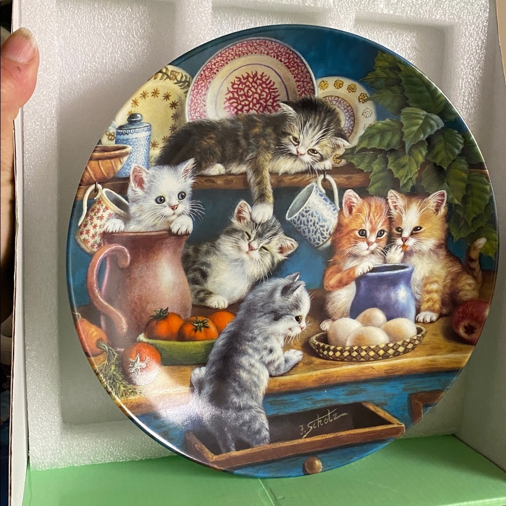 Kitchen Capers Vintage Decorative Plate